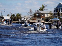 Nueve personas sobrevivieron al naufragio y están bajo custodia de las autoridades. AP / G. Herbert