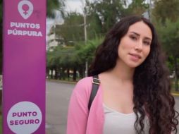 Con la implementación de los Puntos Púrpura las mujeres podrán acercarse a espacios identificados en los que podrán salvaguardar su integridad bajo protocolos de seguridad establecidos. YOUTUBE/ Gobierno de Jalisco
