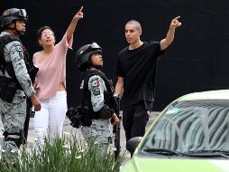 El gobernador de Jalisco informa, a través de un video compartido en sus redes sociales, que se reforzará la seguridad en distintos puntos de la ciudad. AFP / U. Ruiz