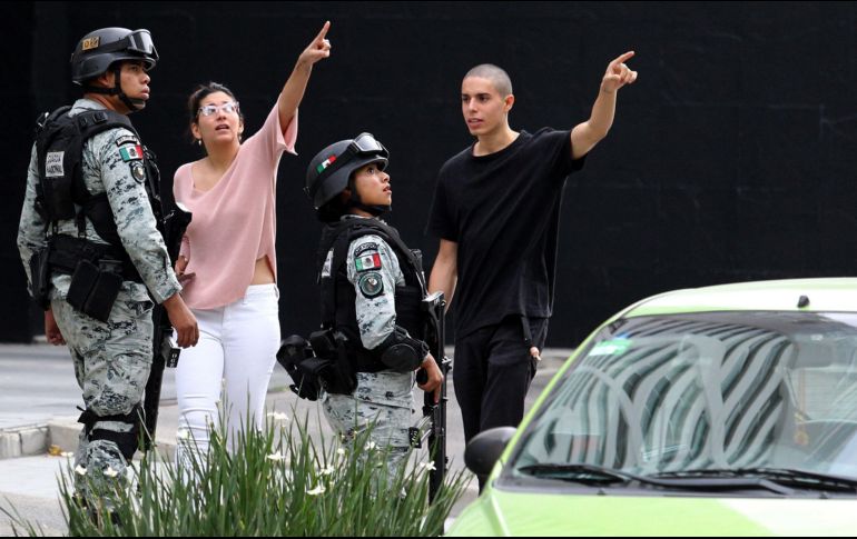 El gobernador de Jalisco informa, a través de un video compartido en sus redes sociales, que se reforzará la seguridad en distintos puntos de la ciudad. AFP / U. Ruiz