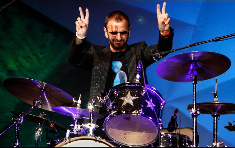 Ringo Starr tuvo que cancelar sus conciertos tras una molestia y más tarde se confirmó su positivo a Covid-19. SUN/EELG
