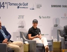 Durante la presentación del evento estuvieron presentes Carl Emberson, Director de Marketing de Punta Mita; Lorena Ochoa, Presidenta Fundación Lorena Ochoa; Andrés Castañeda, Vicepdte Ejecutivo Digital y Experiencia al Cliente de Aeroméxico. CORTESÍA