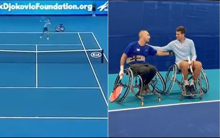 Algunos usuarios compararon al tenista con Diego Maradona, pues en alguna ocasión el futbolista realizó una acción similar contra un niño. ESPECIAL