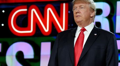 Durante todo su mandato, Donald Trump tuvo una pésima relación con grandes medios estadounidenses como CNN y The New York Times. AFP/ARCHIVO