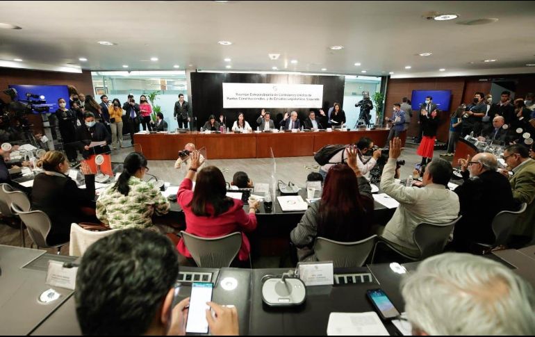 El dictamen fue aprobado con 19 votos a favor, 10 en contra y una abstención. TWITTER/@senadomexicano