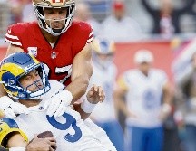 Matt Stafford fue capturado siete veces, interceptado en una ocasión y también soltó un balón. EFE