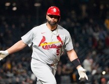 Albert Pujols, quien tiene intención de retirarse al final de temporada, suma 24 jonrones este año. AP / E. Matthews