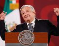 El Presidente López Obrador dice que su gobierno no tiene nada que temer y garantiza el derecho de disentir, respetando a la libertad de expresión, el poder debatir, pero no perseguir a nadie. EFE / I. Esquivel