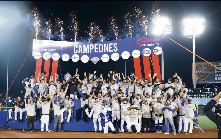 Desde su reaparición en el plano profesional en 2014, los Charros de Jalisco han logrado coronarse en dos ocasiones en la Liga Mexicana del Pacífico, la segunda en la más reciente campaña. ESPECIAL/Charros de Jalisco