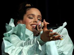 El extravagante calzado que usa Rosalía fue creado por Rick Owens, un diseñador de moda estadounidense conocido por su estilo 'glunge'. EFE / ARCHIVO