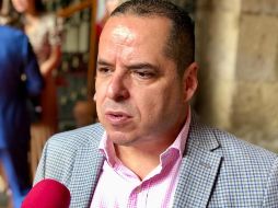 Enrique Velázquez, diputado de Hagamos e impulsor de la propuesta. EL INFORMADOR/R. Rivas