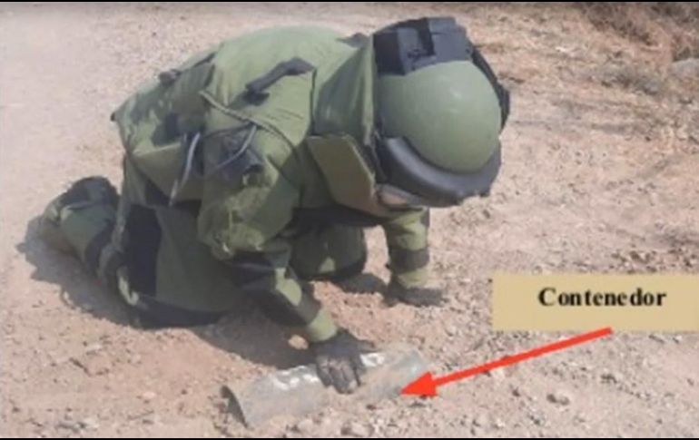 La Sedena reporta que el primer Artefactos Explosivos Improvisados se usó en México el 14 de diciembre de 2012. ESPECIAL
