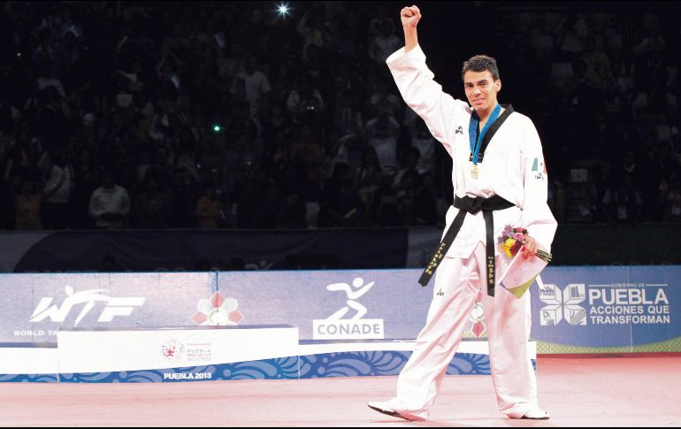 Uriel Adriano es la gran figura del taekwondo de Jalisco, pues ha sido multimedallista no sólo a nivel nacional, sino internacional. ESPECIAL