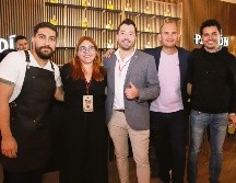 David Villarruel, Jennifer Rodríguez, Alan Reynaga, Leonardo Torres y Héctor Rodríguez. GENTE BIEN JALISCO/Antonio Martínez