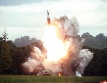 El aislado país liderado por Kim Jong-un ha desplegado este año un número récord de ensayos armamentísticos. AP/ ARCHIVO