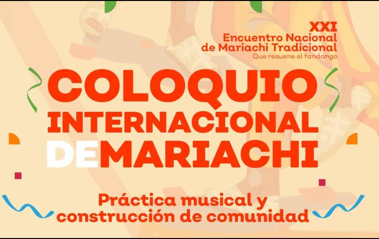 Rodrigo de la Mora, coordinador del Coloquio Internacional de Mariachi, que en esta ocasión se titula “Práctica musical y construcción de comunidad”, celebró que después de dos años el coloquio se realice de manera presencial y pueda reunir a más de 30 investigadores. CORTESÍA