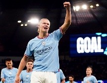 Erling Haaland ha marcado 28 goles en 22 partidos disputados en Champions League. AP/N. Potts