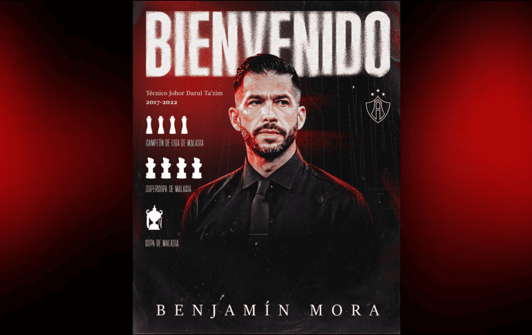 Benjamín Mora llega para arrancar el torneo Clausura 2022 y lo hace luego de una aventura exitosa en el futbol de Malasia. TWITTER / @AtlasFC