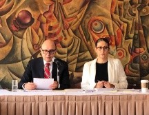 Becerra Ramírez (izq) apuntó que no conoció los criterios para definir las calificaciones, por lo que descartó hacer pronunciamiento sobre el nombramiento a familiares de magistrados y ex funcionarios estatales. EL INFORMADOR / R. Rivas