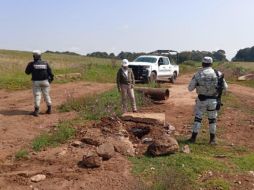 Los cinco ductos ilegales de sustracción del hidrocarburo se encontraron en Coyotepec, Estado de México, Singuilucan y Pachuca, Hidalgo, y San Matías Tlalancaleca, Puebla. ESPECIAL/ gob.mx/guardianacional