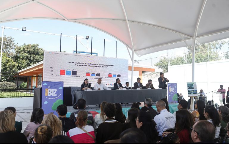 El IBIZ fue presentado este viernes en la Escuela Secundaria Técnica 116. EL INFORMADOR/C. Zepeda