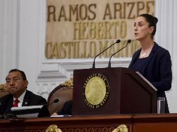 Claudia Sheinbaum destacó que la Ciudad de México ha recibido por parte de diversas agencias internacionales la calificación más alta por el manejo responsable de las finanzas públicas. SUN/G. Espinosa