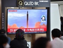 El misil parece haber caído fuera de la zona económica exclusiva de Japón, en el mar. AFP / A. Wallace