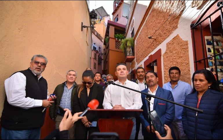 El alcalde de Guanajuato advierte que de suscitarse problemas de nueva cuenta se tomarán otras medidas legales. YOUTUBE / Alejandro Navarro