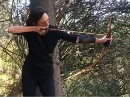 Usuarios de redes sociales manifestaron su rechazo a la actividad, pues aseguran que lo usan para cazar. ESPECIAL/CAPTURA DE VIDEO