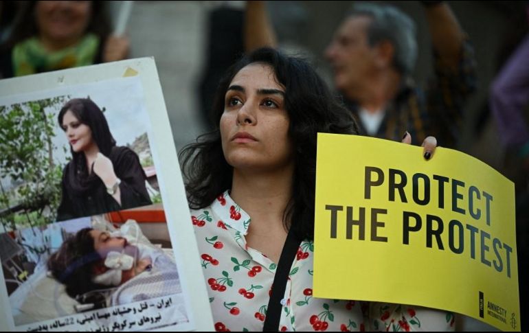 Según la oenegé Iran Human Rights (IHR, con sede en Oslo), al menos 95 personas han muerto desde el 16 de septiembre. AFP / ARCHIVO