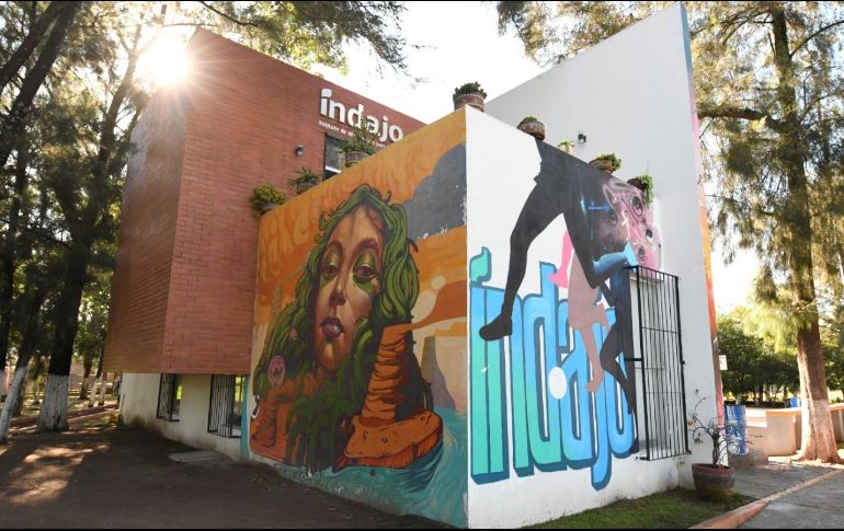 Tlajomulco suma ya siete años muralizando la ciudad a través del Indajo, y los diversos programas de intervención artística. ESPECIAL /