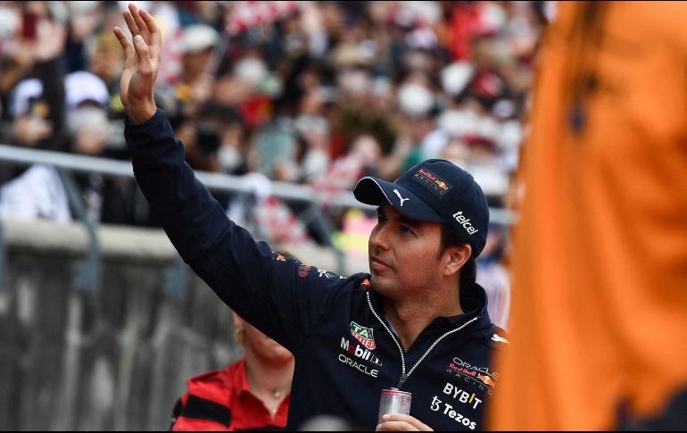 Esta es la segunda carrera consecutiva en la que Pérez sube al podio. AFP/T. Kitamura