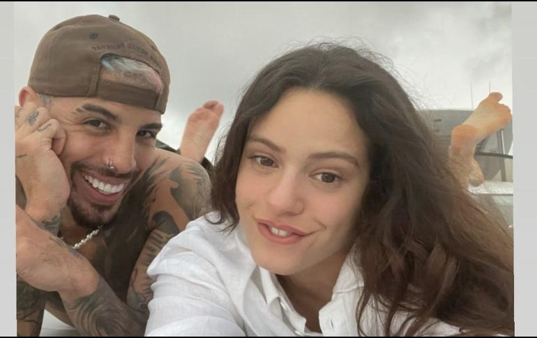 Muchos pensaban que Rosalía y Raw Alejandro se estaban distanciando. ESPECIAL/INSTAGRAM