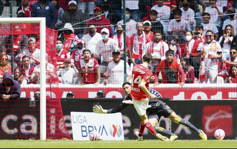 Los Diablos hicieron válidos los pronósticos al derrotar con cierta facilidad al equipo de Ciudad Juárez e intalarse en los Cuartos de Final donde enfrentará a Santos Laguna. IMAGO7