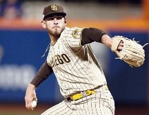Joe Musgrove estuvo intratable para sellar el pase de San Diego. AFP