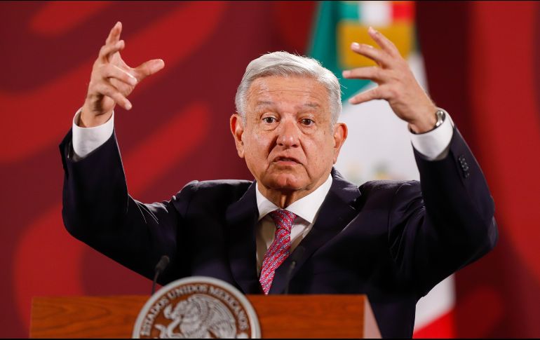 López Obrador puntualizó que el acuerdo se firmó en septiembre del año pasado, antes de la invasión a Ucrania. EFE / I. Esquivel
