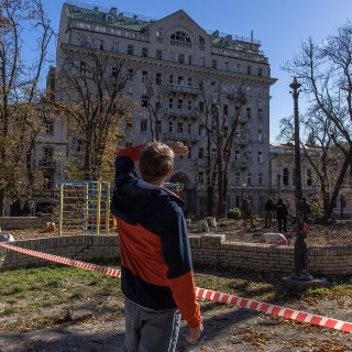 Carlos Loret de Mola reporta en video "una mañana de misiles"