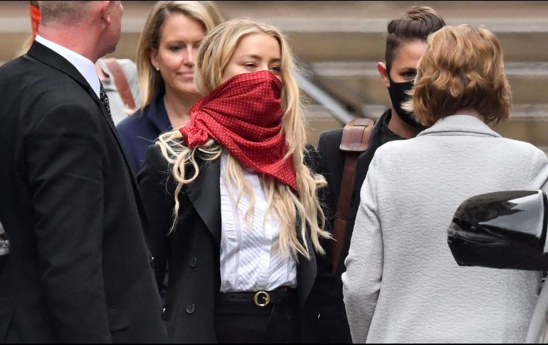 Tal parece que Amber Heard ha decidido rehacer su vida. AFP / ARCHIVO