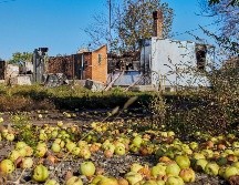 Ucrania sufrió una auténtica lluvia de misiles este lunes que ha desatado debates y el repudio internacional. EFE/S. Kozlov