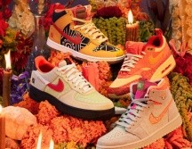 Enfatizando que México es un referente por sus tradiciones, Nike ha revelado los colores, texturas que dan forma a sus edición de sneakers, teniendo como eje estético a las ofrendas. CORTESÍA / Nike