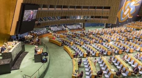 La Asamblea General de la ONU aprobó este lunes que el voto de una resolución sobre las anexiones rusas en Ucrania sea público y no secreto XINHUA/ ARCHIVO