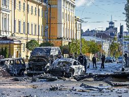 Los ataques del Ejército ruso fueron a blancos civiles en las principales calles y avenidas de barrios de Kiev, y dejaron ocho personas muertas. AFP