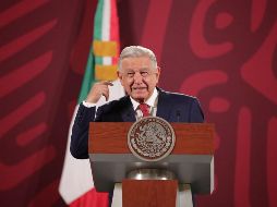 López Obrador señaló que su gobierno busca cumplir el derecho de la población a la salud que establece la Constitución. SUN / F. Rojas