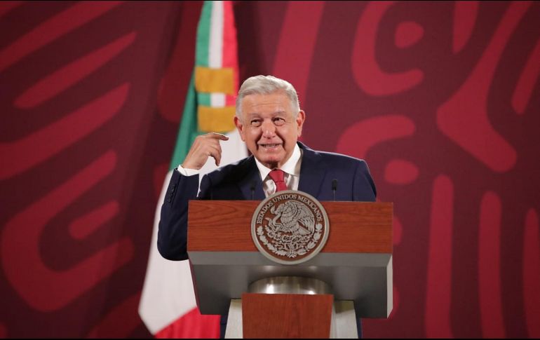 López Obrador señaló que su gobierno busca cumplir el derecho de la población a la salud que establece la Constitución. SUN / F. Rojas