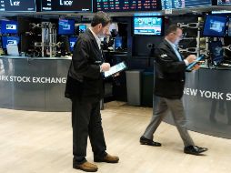 Al cierre de las operaciones en la bolsa de Nueva York, el Dow Jones sumaba 36.31 puntos, hasta 29 mil 239.19 unidades. AFP/ARCHIVO