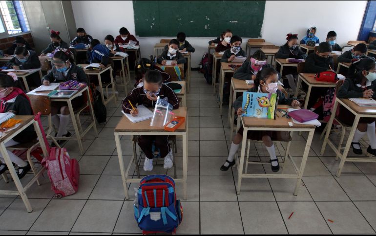 Los alumnos de educación básica en Jalisco tendrán clases a distancia mañana 12 de octubre debido a la Romería 2022. ELINFORMADOR/ ARCHIVO