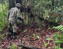 Las comunidades de Colombia viven con miedo debido a las minas en distintas poblaciones. TWITTER/@COL_EJERCITO