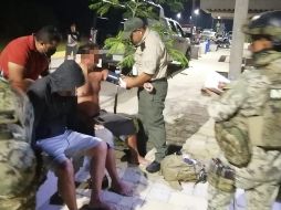 Los rescatados están en buen estado de salud. ESPECIAL