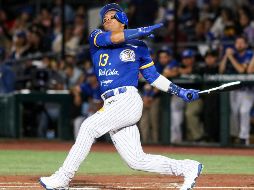 Manny Rodríguez. Los Charros fallaron en el bateo y dejaron a 11 jugadores en las bases. IMAGO7/F. Meza