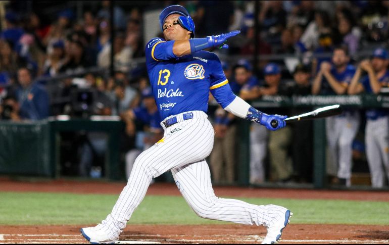 Manny Rodríguez. Los Charros fallaron en el bateo y dejaron a 11 jugadores en las bases. IMAGO7/F. Meza